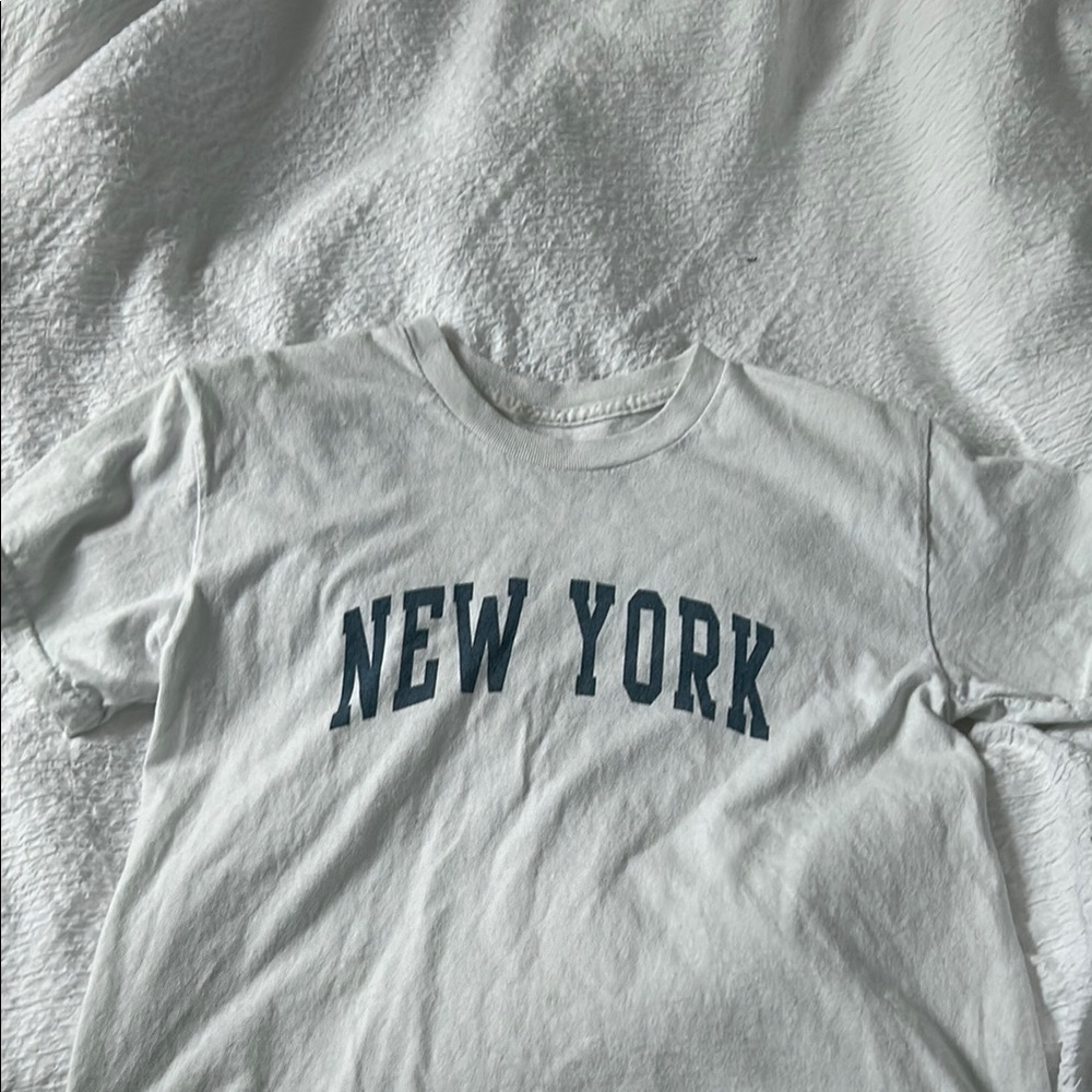 PacSun J.Galt Gray Cotton T-Shirt